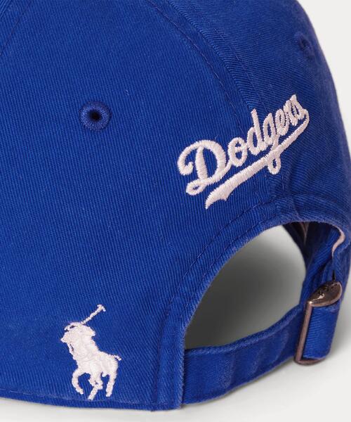 POLO RALPH LAUREN（ポロ ラルフ ローレン）の「（限定コレクション）Polo Ralph Lauren ドジャース ツイル キャップ（キャップ・メンズ・ブルー・ONE）」の4枚目の写真