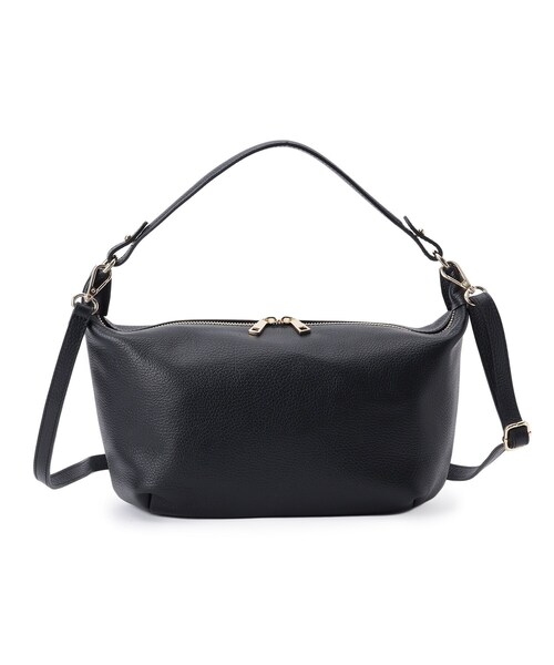 DRESSTERIOR（ドレステリア）の「MILOS（ミロス）ワンハンドルショルダーバッグ（ショルダーバッグ・レディース・ブラック/ダークブラウン・00）」の7枚目の写真