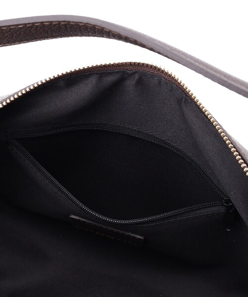 DRESSTERIOR（ドレステリア）の「MILOS（ミロス）ワンハンドルショルダーバッグ（ショルダーバッグ・レディース・ブラック/ダークブラウン・00）」の15枚目の写真