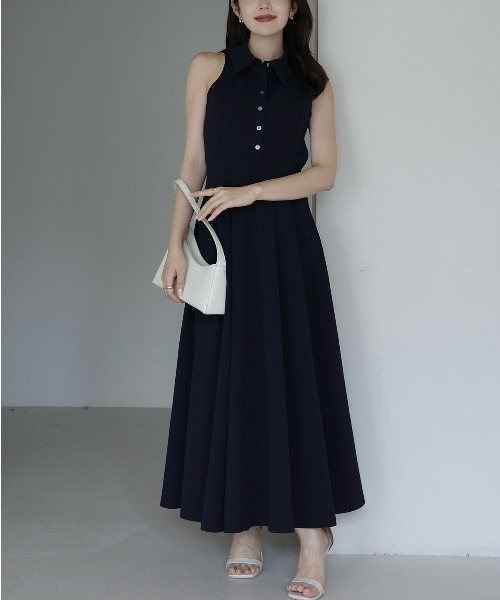 アメスリカットロングワンピース（ワンピース）｜anuans（アニュアンス