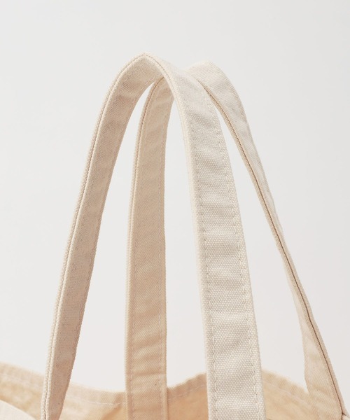 jj mercer（ジェイジェイマーサー）の「【J.J. Mercer】＜別注＞キャンバストートバッグL（トートバッグ・レディース・オフホワイト・フリー）」の7枚目の写真