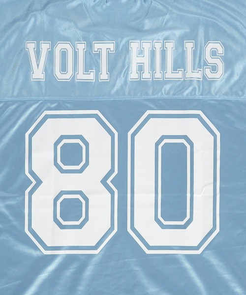 a.p.o.v.（エーピーオービー）の「a.p.o.v. ビッグナンバリングシャイニーポリオーバーサイズフットボールシャツ（Tシャツ/カットソー・メンズ・ホワイト/ブラック/ライトブルー・ONESIZE）」の17枚目の写真