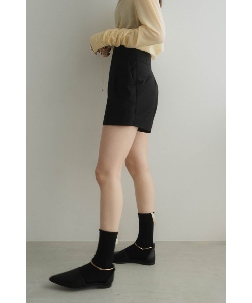 Knuth Marf(クヌースマーフ)の「high waist front skirt(スカート・レディース・ブラック・MEDIUM/SMALL)」の5枚目の写真
