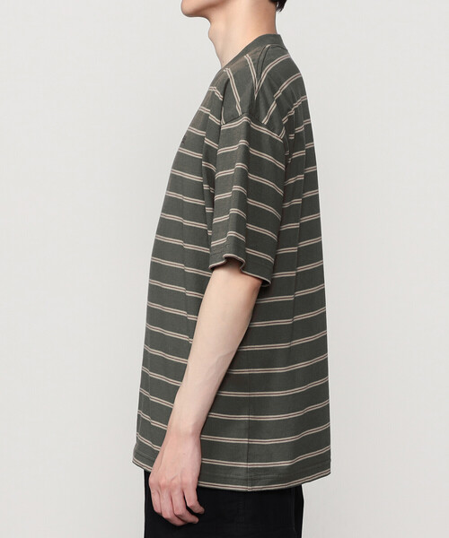 SEDAN ALL-PURPOSE / STRIPED S/S TEE セダンオールパーパス