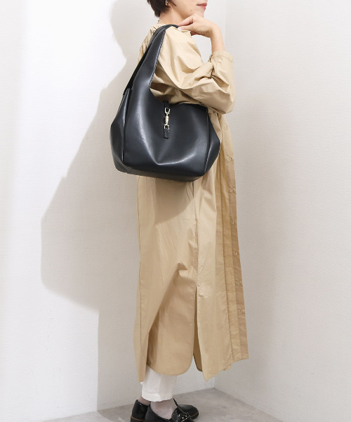 cache cache（カシュ カシュ）の「カシュカシュ cachecache / 軽量ビッグトートバッグ（トートバッグ・レディース・ブラック/チョコ・FREE）」の19枚目の写真