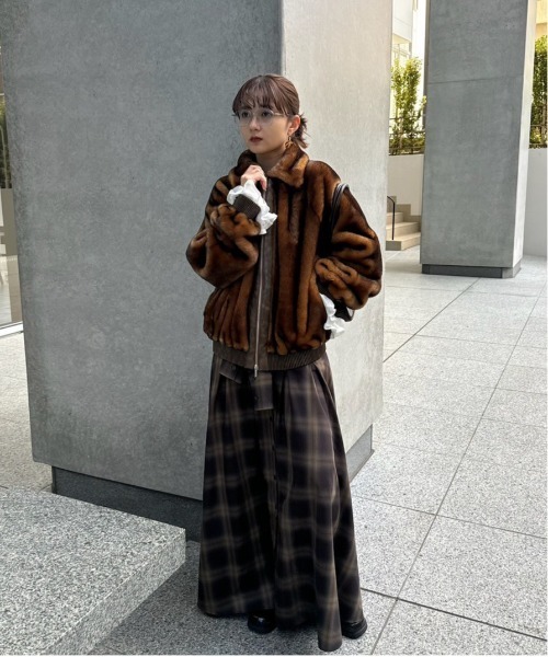 DESSERT CUP FUR BLOUSON（ブルゾン）｜Ameri（アメリ）のファッション