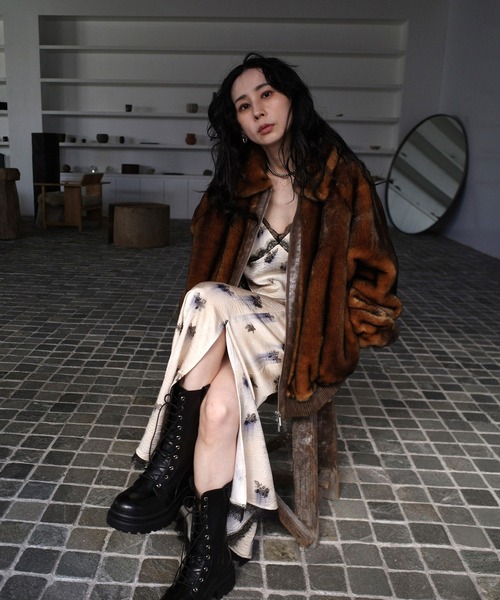 セール】DESSERT CUP FUR BLOUSON（ブルゾン）｜Ameri（アメリ）の