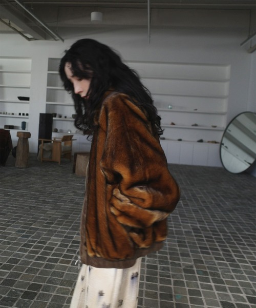 DESSERT CUP FUR BLOUSON（ブルゾン）｜Ameri（アメリ）のファッション