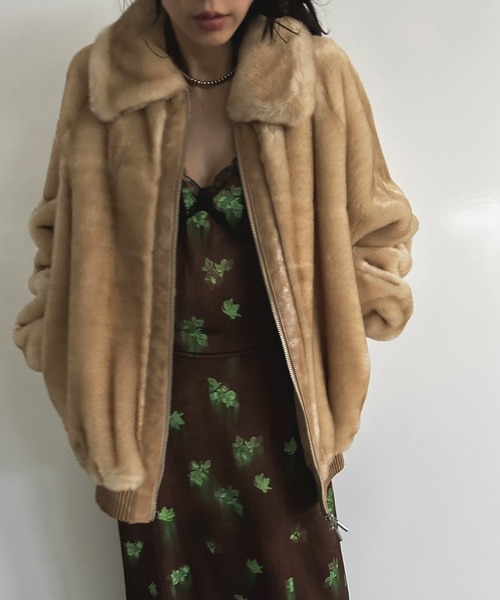 セール】DESSERT CUP FUR BLOUSON（ブルゾン）｜Ameri（アメリ）の