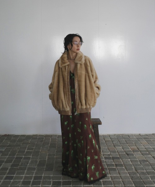 DESSERT CUP FUR BLOUSON（ブルゾン）｜Ameri（アメリ）のファッション