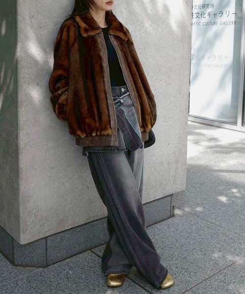 DESSERT CUP FUR BLOUSON（ブルゾン）｜Ameri（アメリ）のファッション