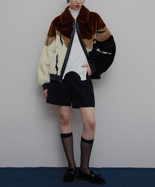 セール】DESSERT CUP FUR BLOUSON（ブルゾン）｜Ameri（アメリ）の