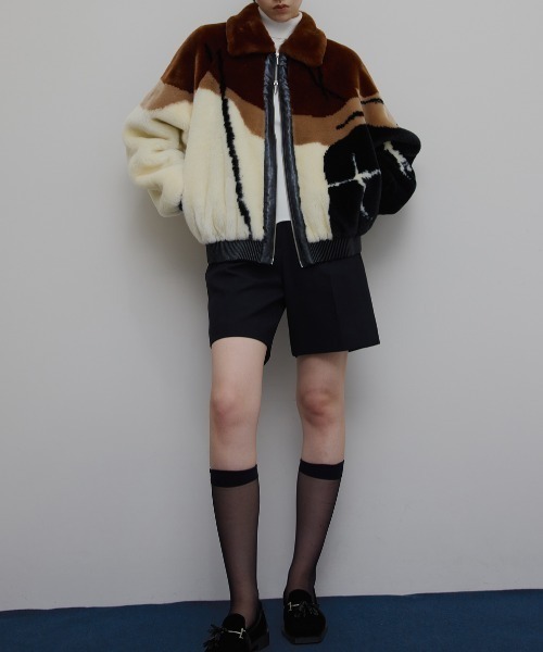 DESSERT CUP FUR BLOUSON（ブルゾン）｜Ameri（アメリ）のファッション