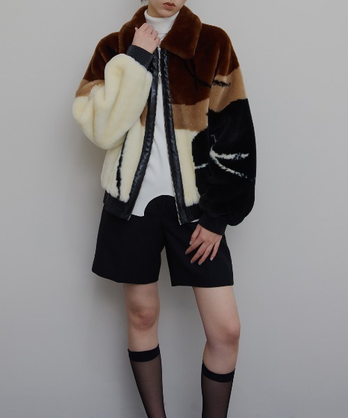 DESSERT CUP FUR BLOUSON（ブルゾン）｜Ameri（アメリ）のファッション