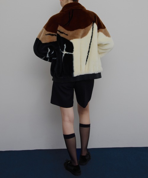 セール】DESSERT CUP FUR BLOUSON（ブルゾン）｜Ameri（アメリ）の