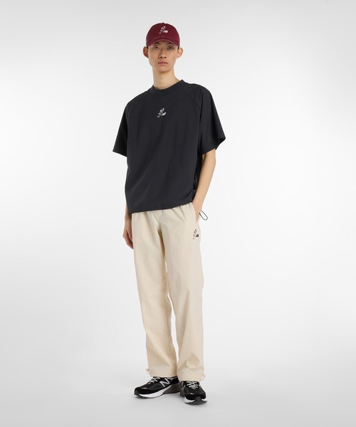 NEW BALANCE(ニューバランス)の「大谷翔平 ウーブンショートスリーブトップ(Tシャツ/カットソー・メンズ・ベージュ/チャコールグレー・SMALL/MEDIUM/LARGE/X-LARGE/XX-LARGE)」の9枚目の写真