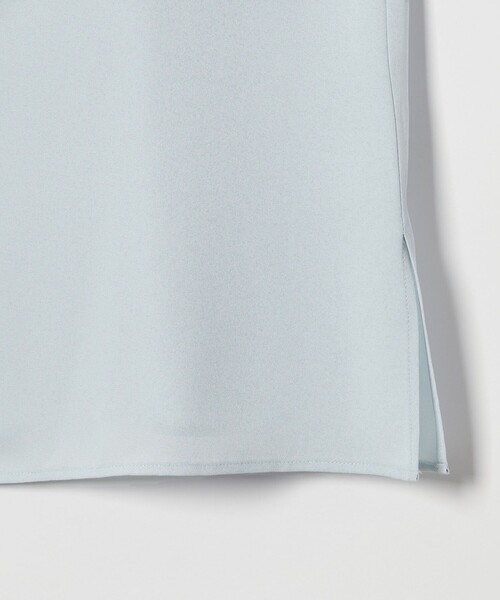 EMMEL REFINES(エメルリファインズ)の「<EMMEL REFINES>EM パイピングエリ トロミシャツ(シャツ/ブラウス・レディース・オフホワイト/ライトブルー/ダークブラウン・FREE)」の19枚目の写真