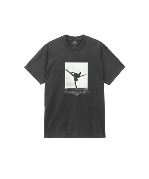 OBEY（オベイ）の「【OBEY】 REAL LIFE CLASSIC TEE（Tシャツ/カットソー・メンズ・ホワイト/ブラック・MEDIUM/LARGE）」の2枚目の写真