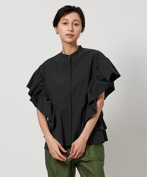 25年 UNITED ARROWS イージーフレアスリーブブラウス 定価1.9 25年 UNITED ARROWS イージーフレアスリーブブラウス 定価1.9