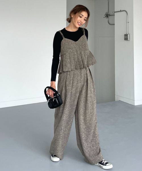 未使用品✨️】sheller/シェリエ ツイードトップス