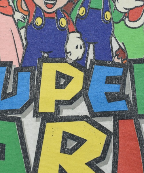 LABORATORY R（ラボラトリーアール）の「【USED】Y2K GILDAN “Super Mario” ゲーム Tシャツ（Tシャツ/カットソー・メンズ・ホワイト・LARGE）」の4枚目の写真