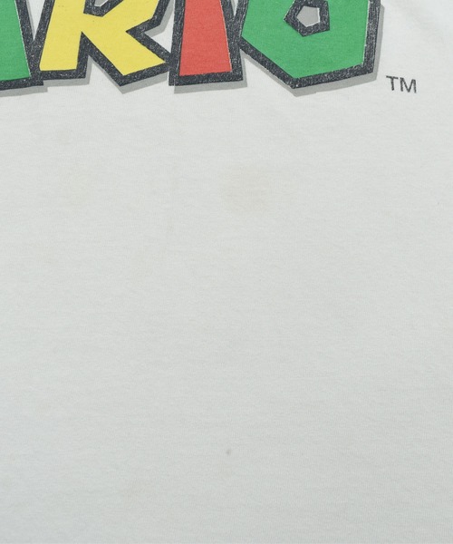 LABORATORY R（ラボラトリーアール）の「【USED】Y2K GILDAN “Super Mario” ゲーム Tシャツ（Tシャツ/カットソー・メンズ・ホワイト・LARGE）」の8枚目の写真