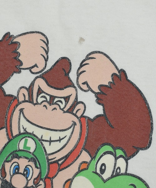 LABORATORY R（ラボラトリーアール）の「【USED】Y2K GILDAN “Super Mario” ゲーム Tシャツ（Tシャツ/カットソー・メンズ・ホワイト・LARGE）」の5枚目の写真