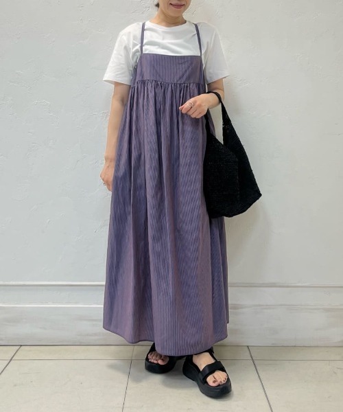 セール】◇ストライプローンキャミソールワンピース（ワンピース