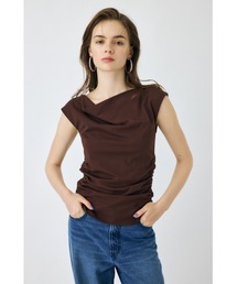 COWL NECK ノースリーブトップス