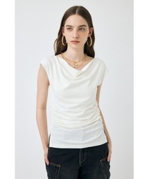 COWL NECK ノースリーブトップス