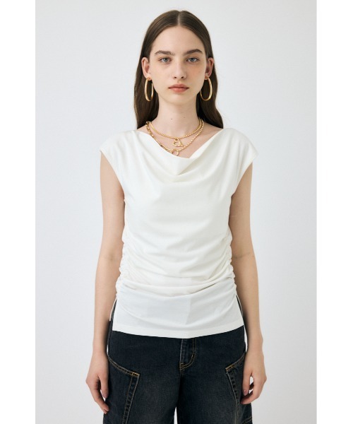 tシャツ スーピマ強撚天竺　ノースリーブカットソー レディース スーピマ強撚天竺 ノースリーブカットソー（タンクトップ