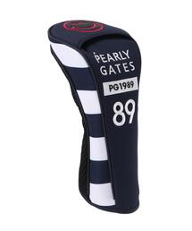 PEARLY GATES（パーリーゲイツ）の「【PEARLY GATES】ボーダー柄ドライバー用ヘッドカバー (460CC対応) (UNISEX)（ゴルフグッズ）」