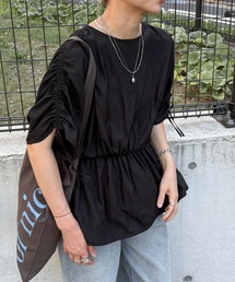 feepur | ショルダーギャザーボックスブラウス(シャツ/ブラウス)