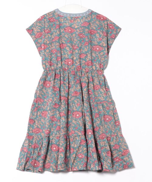 チャイハネ(チャイハネ)の「【チャイハネ】アリーンチュニックワンピース(チュニック・レディース・ブルー/ホワイト・FREE)」の4枚目の写真