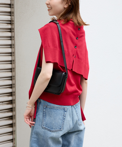 JOURNAL STANDARD(ジャーナルスタンダード)の「ウォッシャブルVOCE アンサンブル(アンサンブル・レディース・レッド/ブラック/チャコールグレー・FREE)」の12枚目の写真