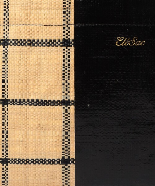 EleSac（エルサック）の「Ele`Sac CHECK WIDE TOTE バッグ（ハンドバッグ・レディース・ライトブルー/ブラック系その他/ホワイト系その他・FREE）」の14枚目の写真