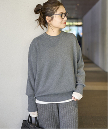 JOURNAL STANDARD（ジャーナルスタンダード）の「《WEB限定追加》ウォッシャブルTEXBRIDクループルオーバー（ニット/セーター）」
