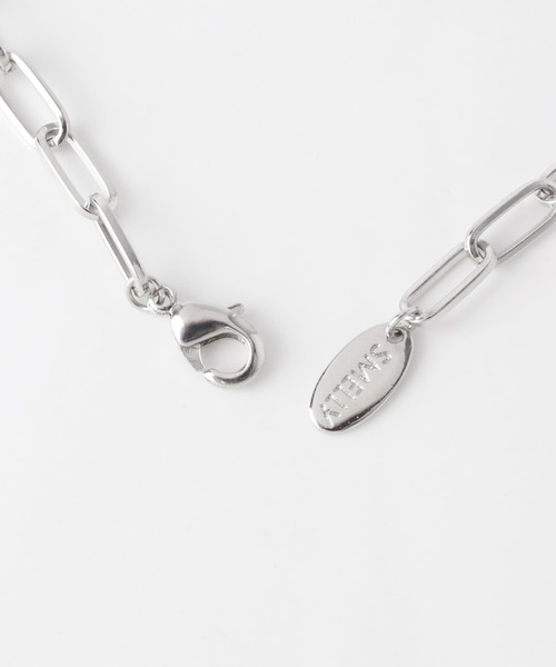 SMELLY（スメリー）の「パールトップコンビチェーンアンクレット（アンクレット・レディース・シルバー・-）」の4枚目の写真