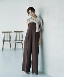 新品未使用●PROPORTION BODY DRESSINGリボンオールインワン プロポーションボディドレッシング PROPORTION BODY DRESSING
