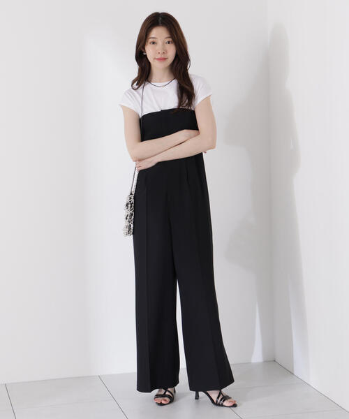 PROPORTION BODY DRESSING（プロポーションボディドレッシング）の「＜ウォッシャブル＞２ＷＡＹベアオールインワン / 1215240706（つなぎ/オールインワン・レディース・ブラウン/ブラック・MEDIUM/SMALL）」の4枚目の写真