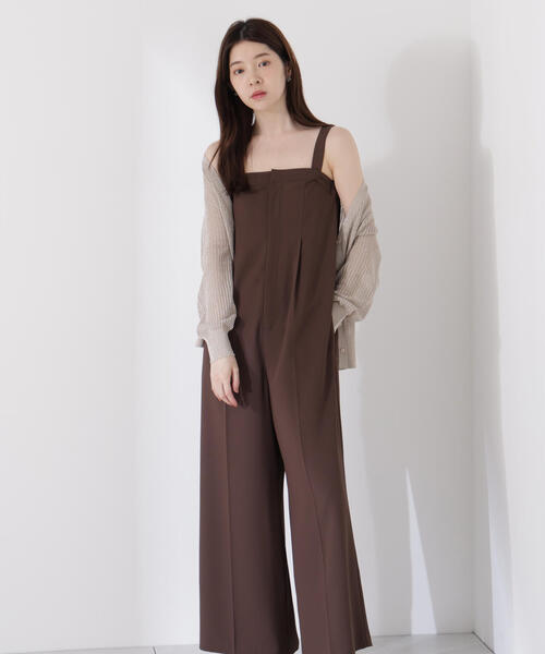 PROPORTION BODY DRESSING（プロポーションボディドレッシング）の「＜ウォッシャブル＞２ＷＡＹベアオールインワン / 1215240706（つなぎ/オールインワン・レディース・ブラウン/ブラック・MEDIUM/SMALL）」の14枚目の写真