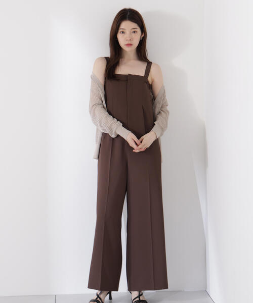 PROPORTION BODY DRESSING（プロポーションボディドレッシング）の「＜ウォッシャブル＞２ＷＡＹベアオールインワン / 1215240706（つなぎ/オールインワン・レディース・ブラウン/ブラック・MEDIUM/SMALL）」の15枚目の写真