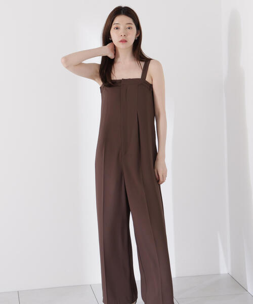 PROPORTION BODY DRESSING（プロポーションボディドレッシング）の「＜ウォッシャブル＞２ＷＡＹベアオールインワン / 1215240706（つなぎ/オールインワン・レディース・ブラウン/ブラック・MEDIUM/SMALL）」の18枚目の写真