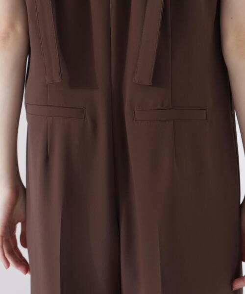 PROPORTION BODY DRESSING（プロポーションボディドレッシング）の「＜ウォッシャブル＞２ＷＡＹベアオールインワン / 1215240706（つなぎ/オールインワン・レディース・ブラウン/ブラック・MEDIUM/SMALL）」の22枚目の写真