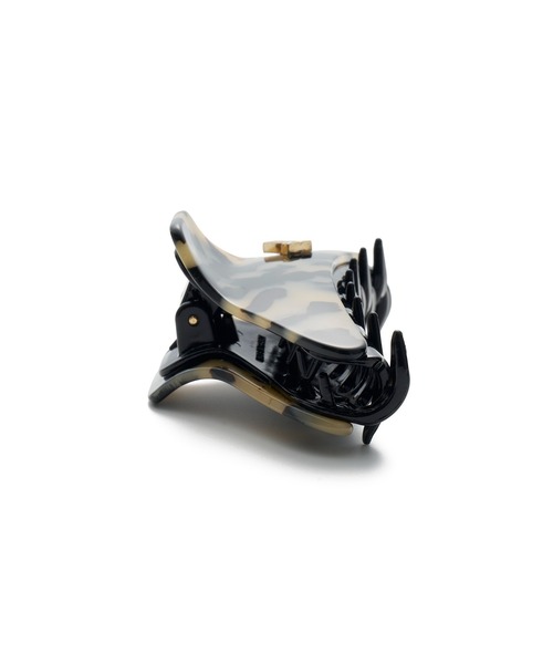 LANVIN en Bleu（ランバンオンブルー）の「ニュアンスカラーバンス（バレッタ/ヘアクリップ・レディース・パープル/ベージュ・ONE SIZE）」の5枚目の写真