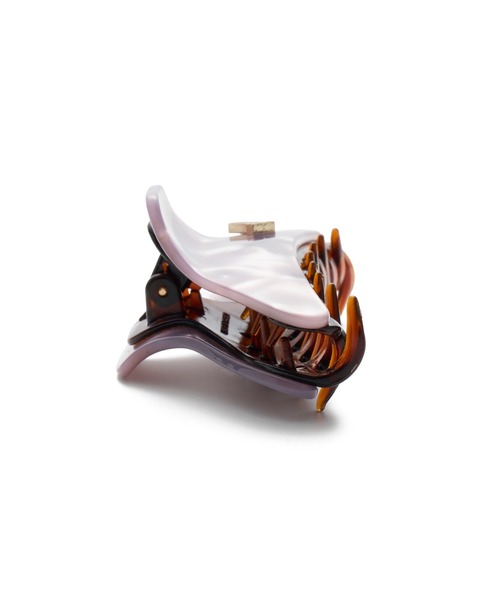 LANVIN en Bleu（ランバンオンブルー）の「ニュアンスカラーバンス（バレッタ/ヘアクリップ・レディース・パープル/ベージュ・ONE SIZE）」の10枚目の写真