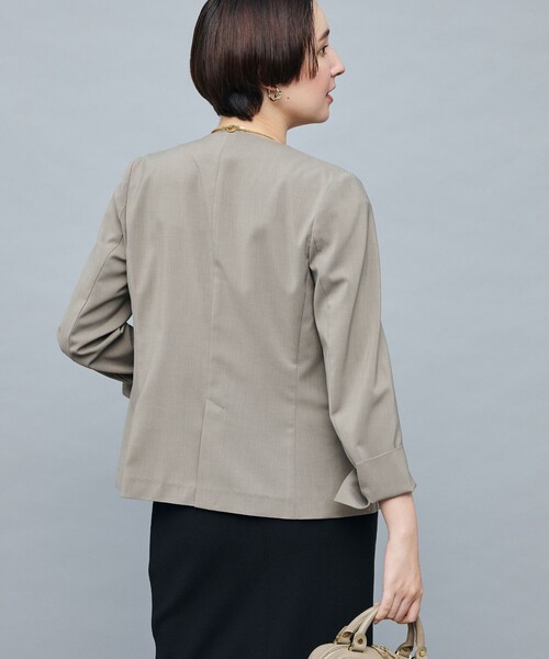 新品 24ss ノーリーズ ソフィー ノーカラー ジャケット NOLLEY'S ノーカラージャケット｜ジャケット/アウター｜NOLLEY'S sophi