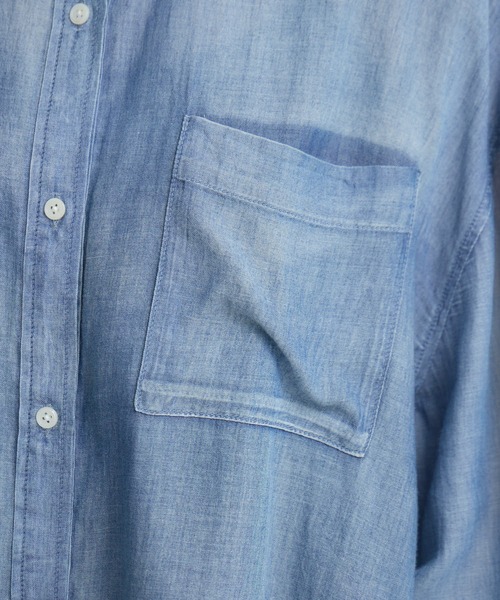 Dignite Collier シアーデニムシャツ（シャツ/ブラウス