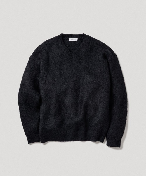 モヘアミックス オーバーサイズ Vネックニット（ニット/セーター