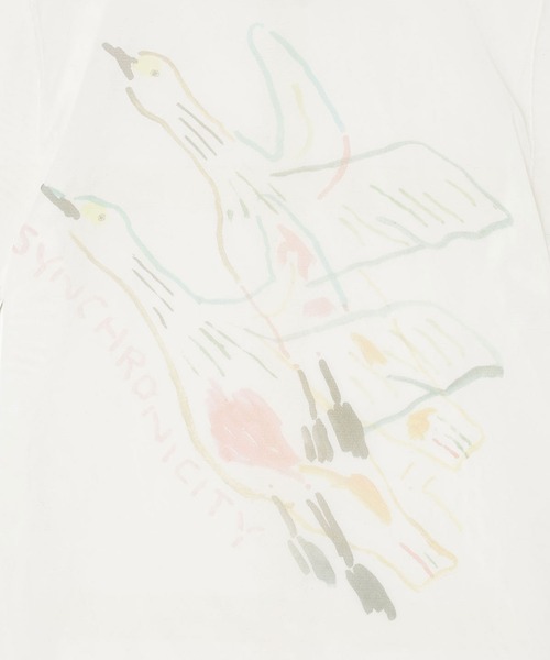 THINGS THAT MATTER（シングス ザット マター）の「LEE IZUMIDA × SHEER TULLE TOPS / リーイズミダシアーチュールトップス（その他トップス・レディース・ピンク/ホワイト・FREE）」の4枚目の写真